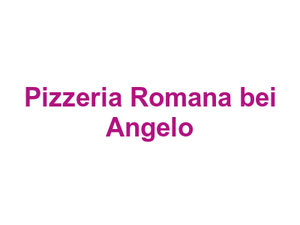 Pizzeria Romana bei Angelo Logo