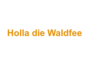 Holla die Waldfee Logo
