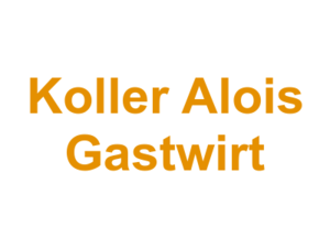 Koller Alois Gastwirt Logo
