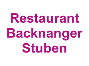Restaurant Backnanger Stuben Logo