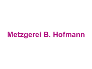 Metzgerei B. Hofmann Logo