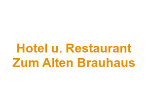 Hotel u. Restaurant Zum Alten Brauhaus Logo
