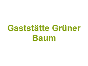 Gaststätte Grüner Baum Logo