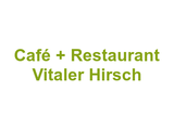Café + Restaurant Vitaler Hirsch Logo