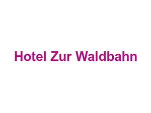 Hotel Zur Waldbahn Logo