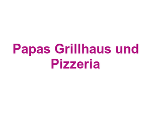Papas Grillhaus und Pizzeria Logo