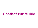 Gasthof zur Mühle Logo