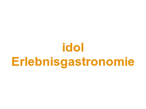 idol Erlebnisgastronomie Logo