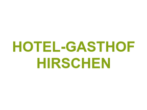 HOTEL-GASTHOF HIRSCHEN Logo