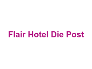 Flair Hotel Die Post Logo