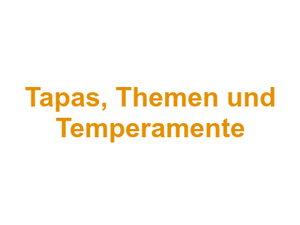 Das Bootshaus für Tapas, Themen und Temperamente Logo