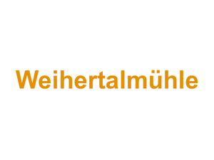 Weihertalmühle Logo
