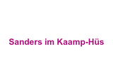 Sanders im Kaamp-Hüs Logo