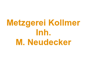 Metzgerei Kollmer Inh. M. Neudecker Logo