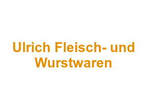 Metzgerei Kleinfeldt Ulrich Fleisch- und Wurstwaren Logo