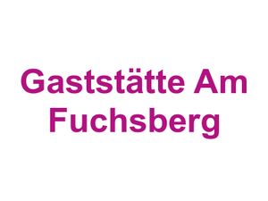 Gaststätte Am Fuchsberg Logo
