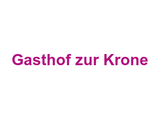 Gasthof zur Krone Logo