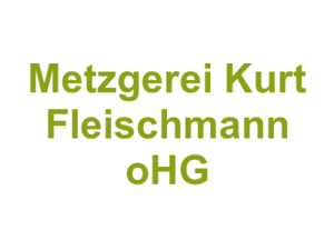 Metzgerei Kurt Fleischmann oHG Logo