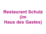 Restaurant Schulz (im Haus des Gastes) Logo