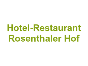 Hotel-Restaurant Rosenthaler Hof Logo