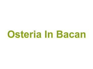 Osteria In Bacan Logo