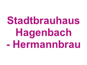 Stadtbrauhaus Hagenbach - Hermannbrau Logo