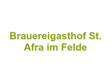 Brauereigasthof St. Afra im Felde Logo