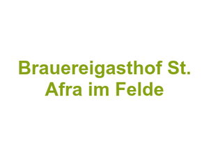 Brauereigasthof St. Afra im Felde Logo