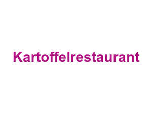 Kartoffelrestaurant Logo
