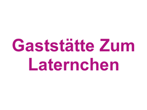 Gaststätte Zum Laternchen Logo