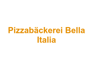 Pizzabäckerei Bella Italia Logo