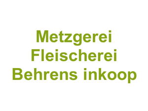 Metzgerei Fleischerei Behrens inkoop Logo