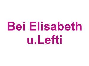 Bei Elisabeth u.Lefti Logo