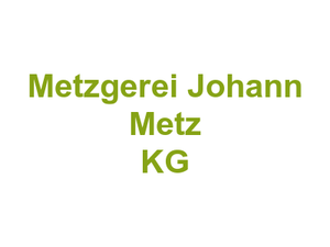 Metzgerei Johann Metz KG Logo
