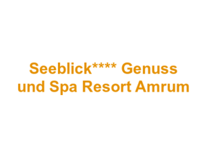 Seeblick**** Genuss und Spa Resort Amrum Logo