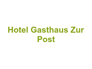 Hotel Gasthaus Zur Post Logo