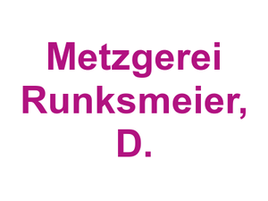 Metzgerei Runksmeier, D. Logo