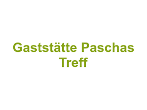 Gaststätte Paschas Treff Logo