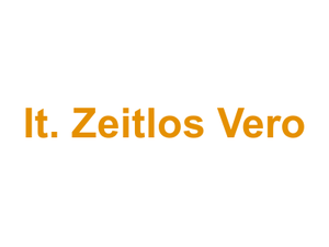 It. Zeitlos Vero Logo