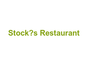 Stock’s Restaurant Logo