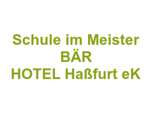 Restaurant Die Alte Schule "im Meister BÄR HOTEL Haßfurt eK" Logo