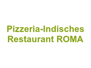 Pizzeria-Indisches Restaurant ROMA Logo
