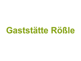 Gaststätte Rößle Logo