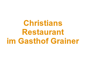 Christians Restaurant im Gasthof Grainer Logo