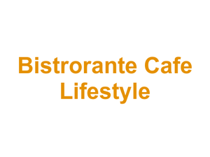 Bistrorante Cafe Lifestyle Logo