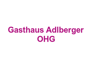 Gasthaus Adlberger OHG Logo