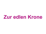 Zur edlen Krone Logo