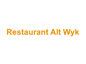 Restaurant Alt Wyk Logo