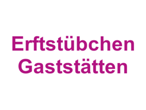 Erftstübchen Gaststätten Logo