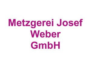 Metzgerei Josef Weber GmbH Logo